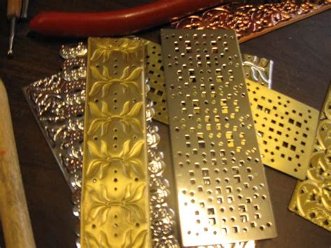 sheet metal crafting|thin metal sheets for crafts.